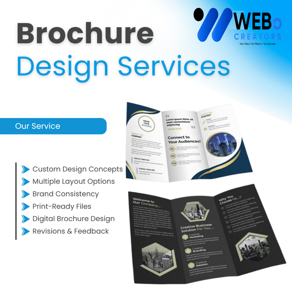 Brochure Design Service in Islamabad - Custom Brochures For Marketing