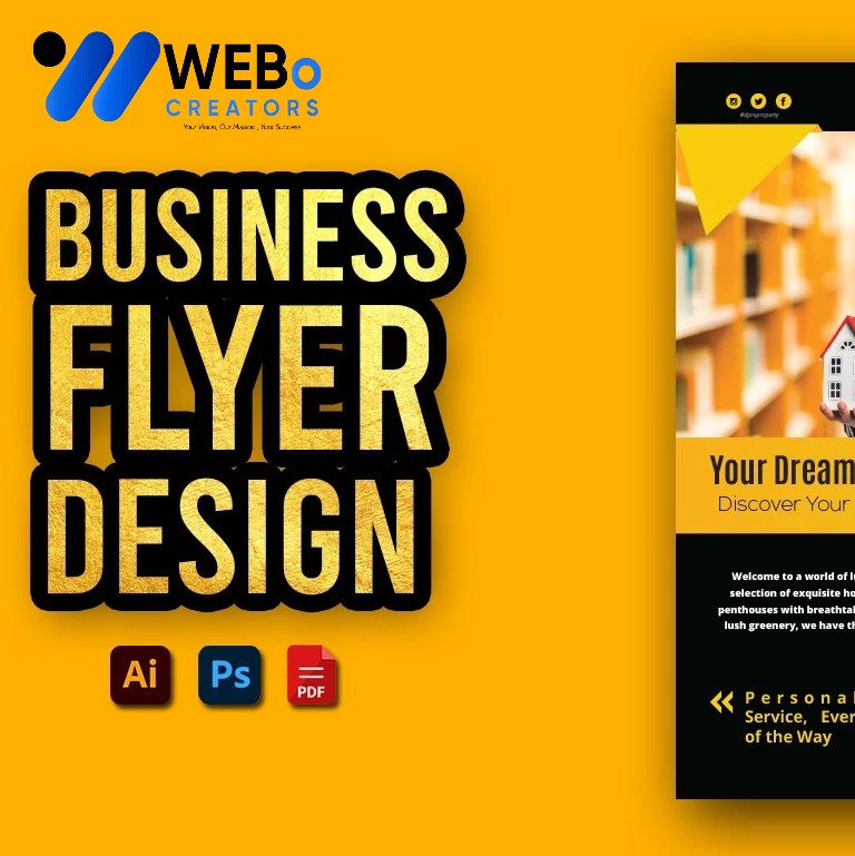 Creative Flyer Design for Moving Company in Islamabad | Flyer for Removals Services