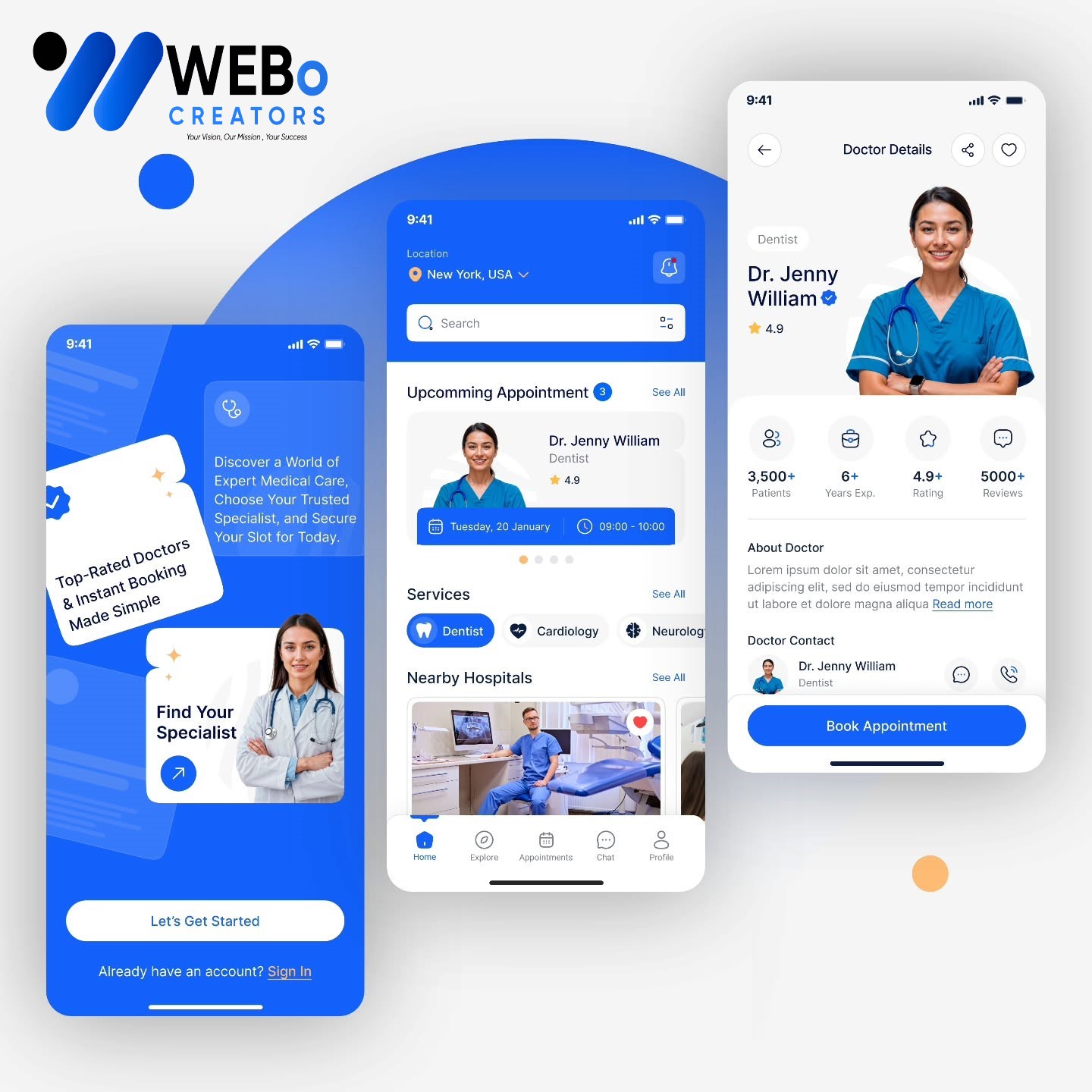 iOS App UI/UX Design | Custom iPhone & iPad Interface Design Islamabad 2026 - Mobile App Design