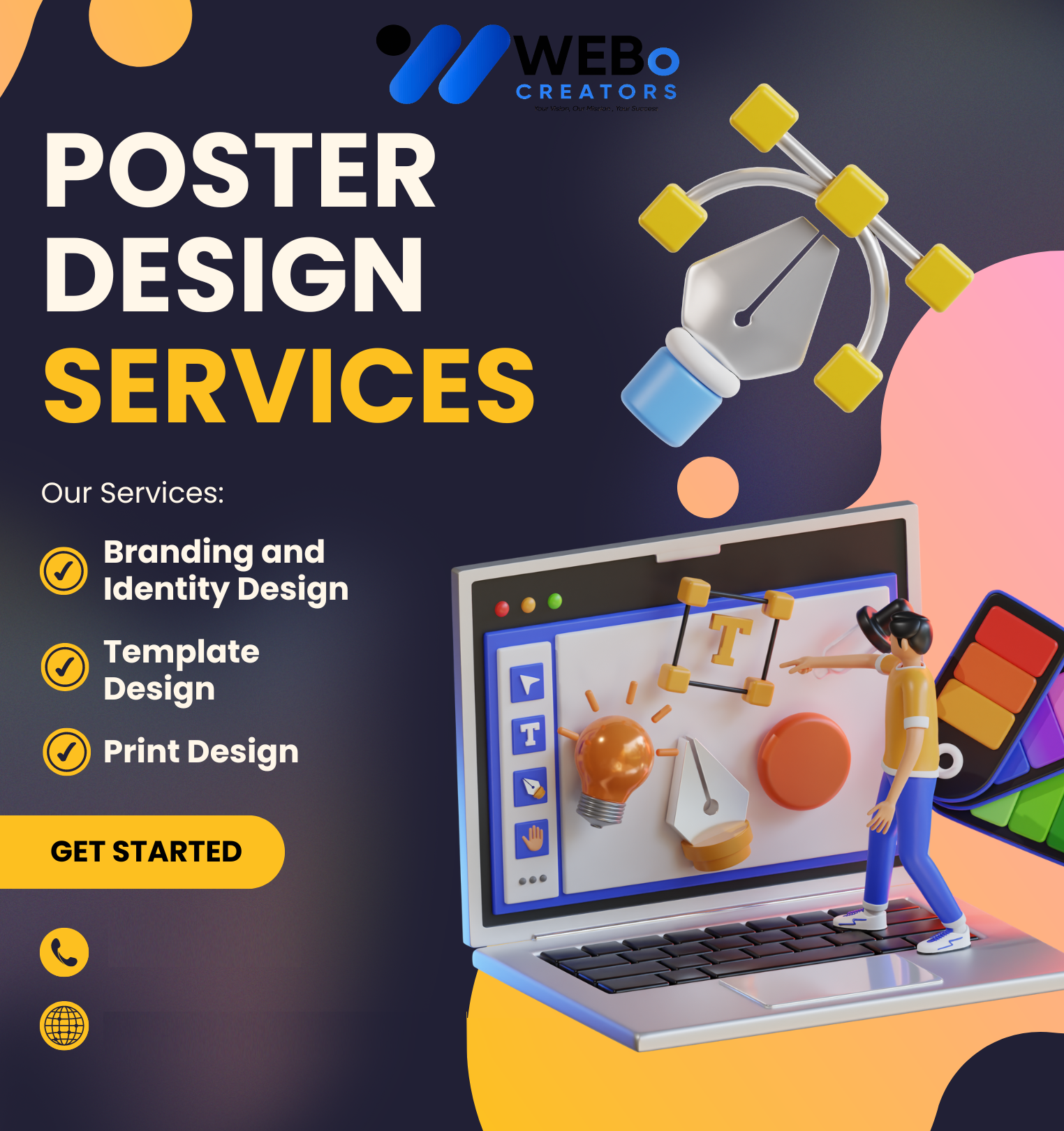 Best Print Design Services in Islamabad Flyers Brochures Posters