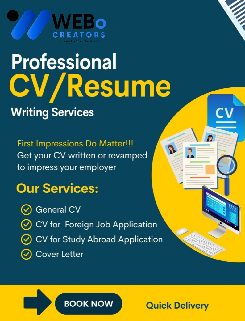 Resume Writing Service | CV, Linkedin Profile, Cover Letter, Reference Sheet in Islamabad