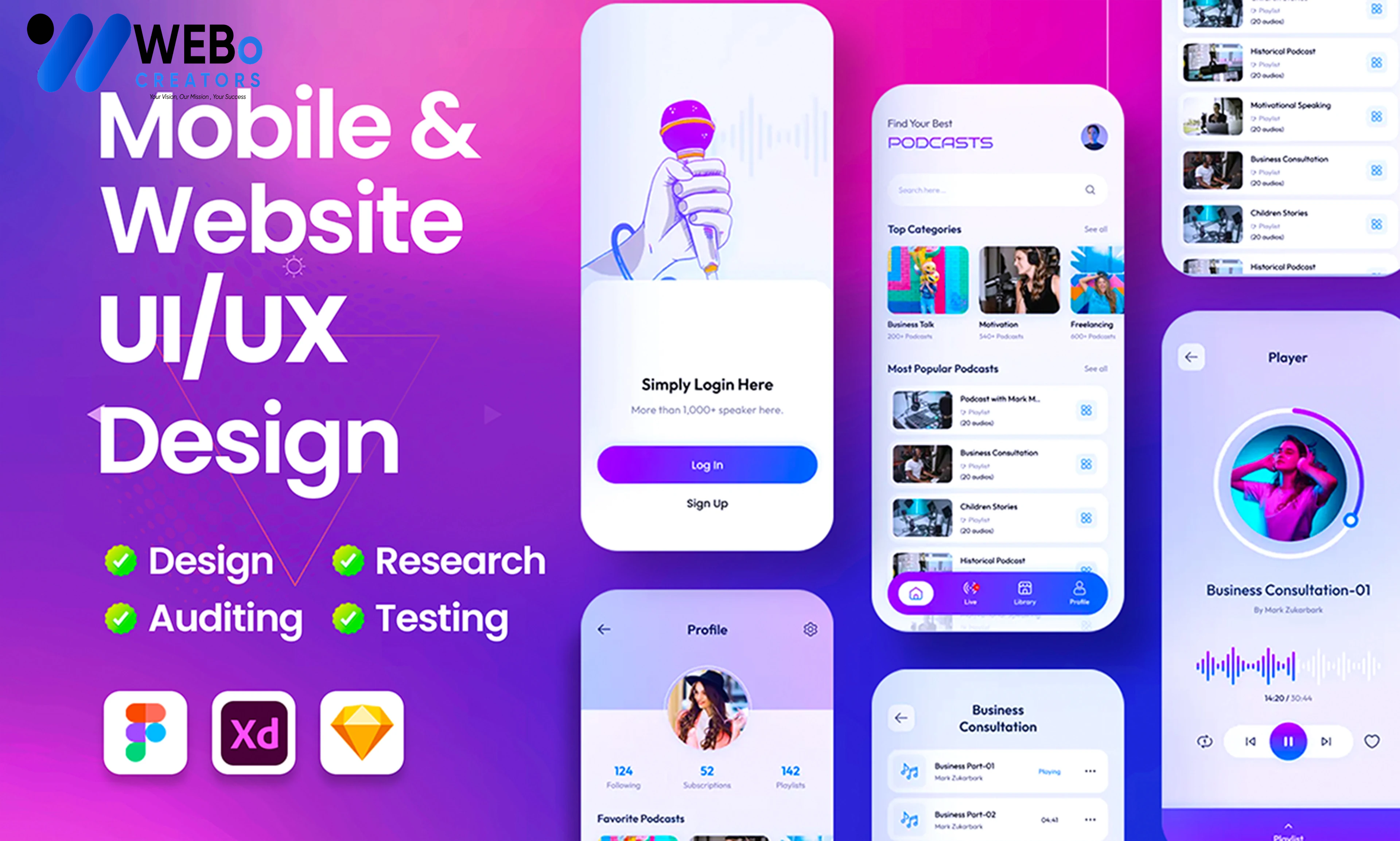 Flutter App UI/UX Design | Beautiful Flutter Interface Design in Islamabad